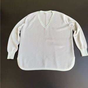 Reiss Mint V-Neck Knit